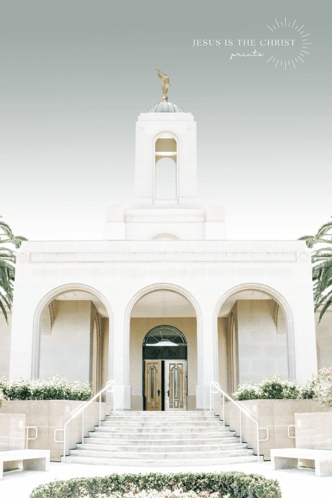New Port Beach California Sage - Jesus is the Christ Prints