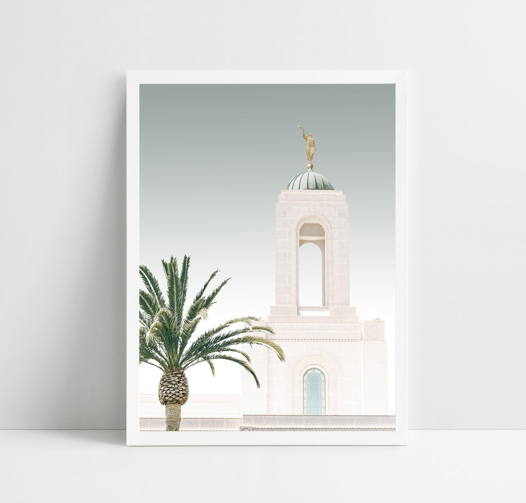 New Port Beach Sage Sky - Jesus is the Christ Prints