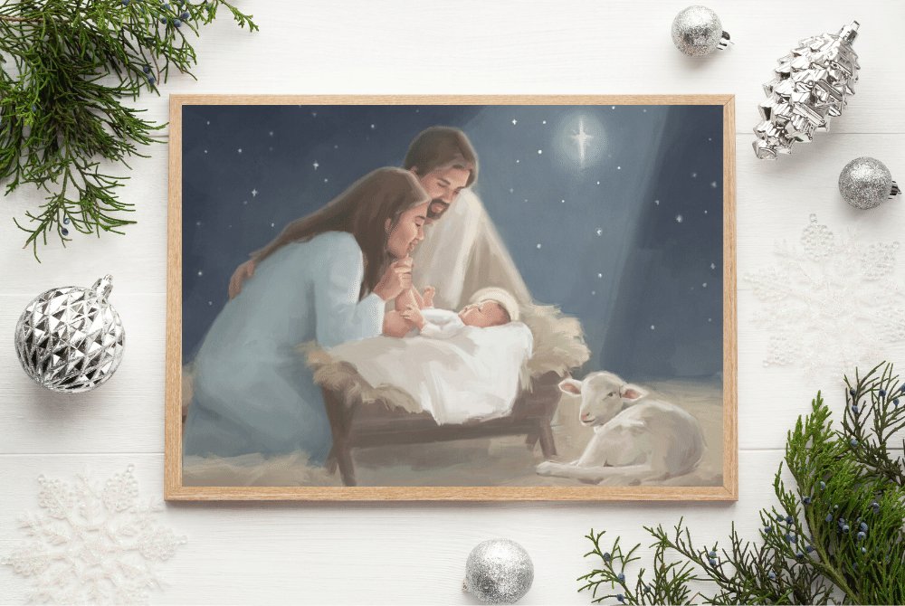 O Night Divine - Jesus is the Christ Prints