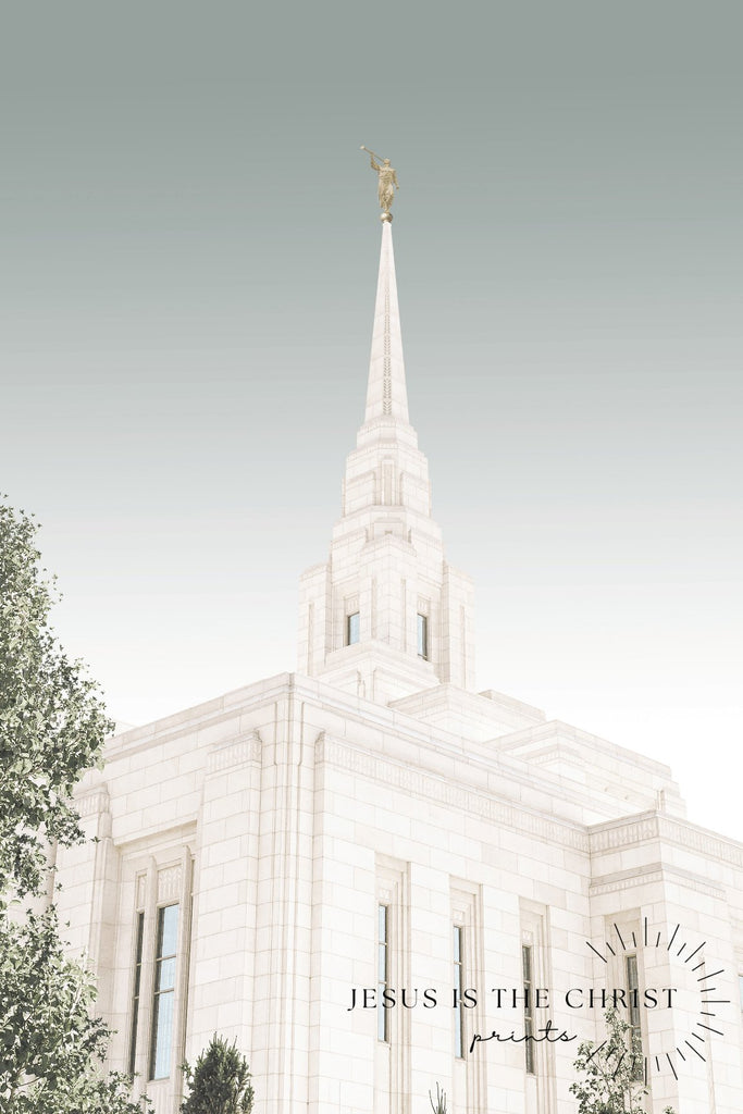 Ogden Temple - Jesus is the Christ Prints