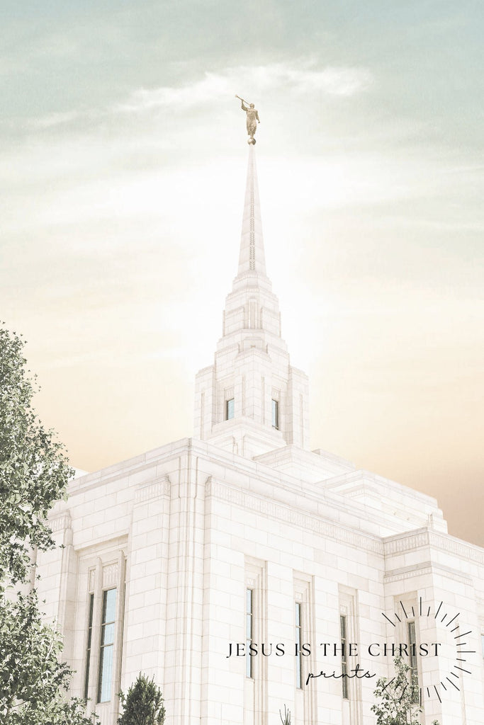 Ogden Temple - Jesus is the Christ Prints