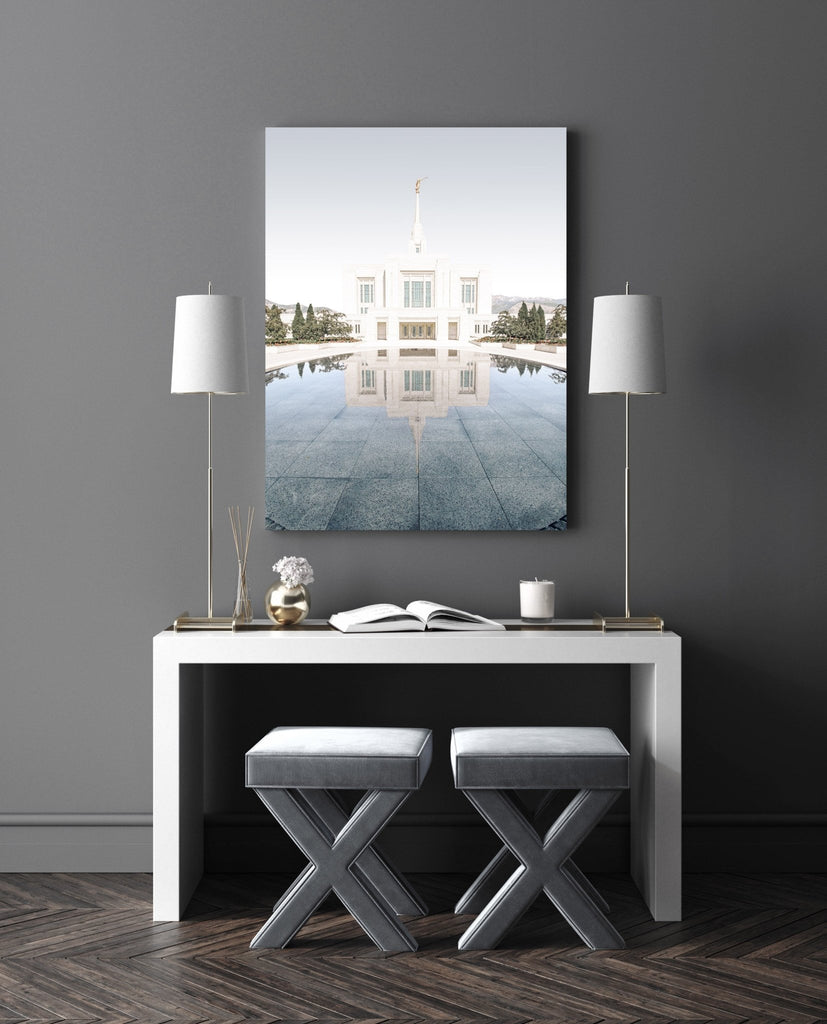 Ogden Temple Reflection - Jesus is the Christ Prints
