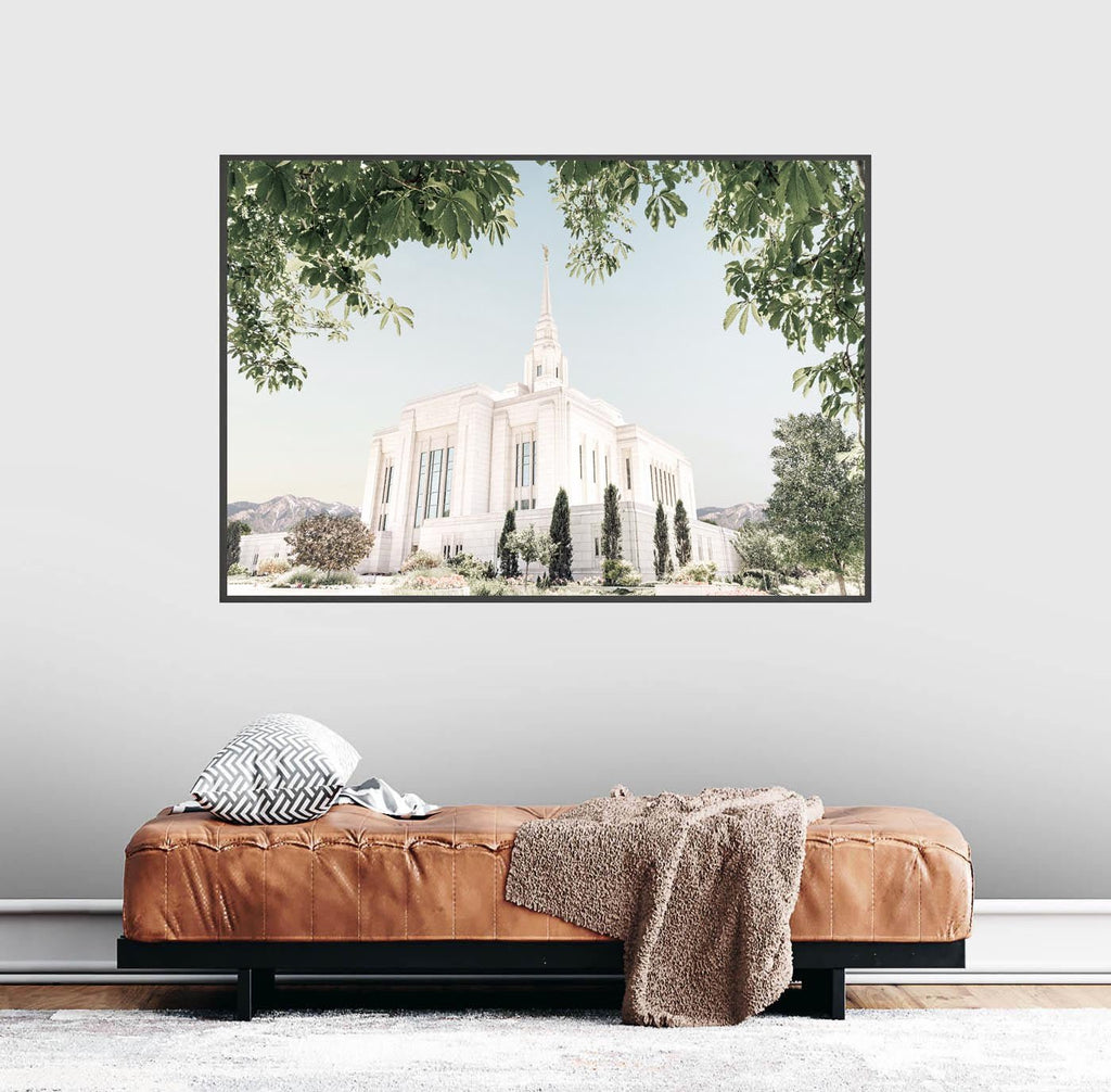 Ogden Utah Temple - Jesus is the Christ Prints