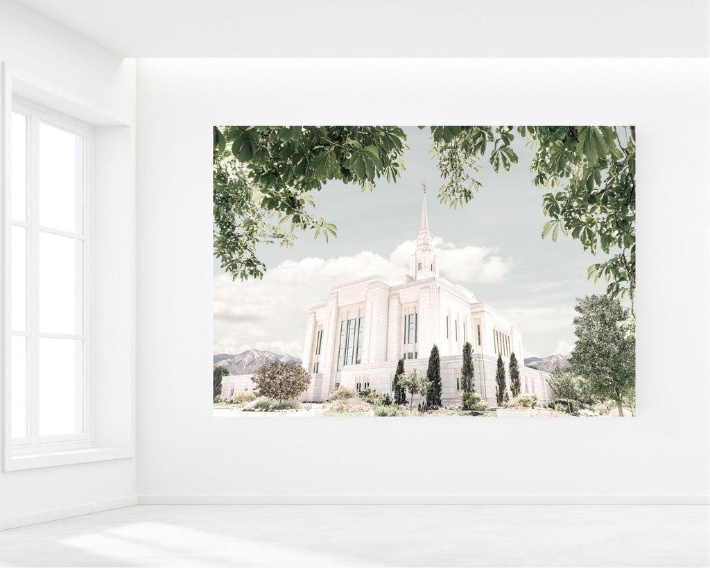 Ogden Utah Temple - Jesus is the Christ Prints
