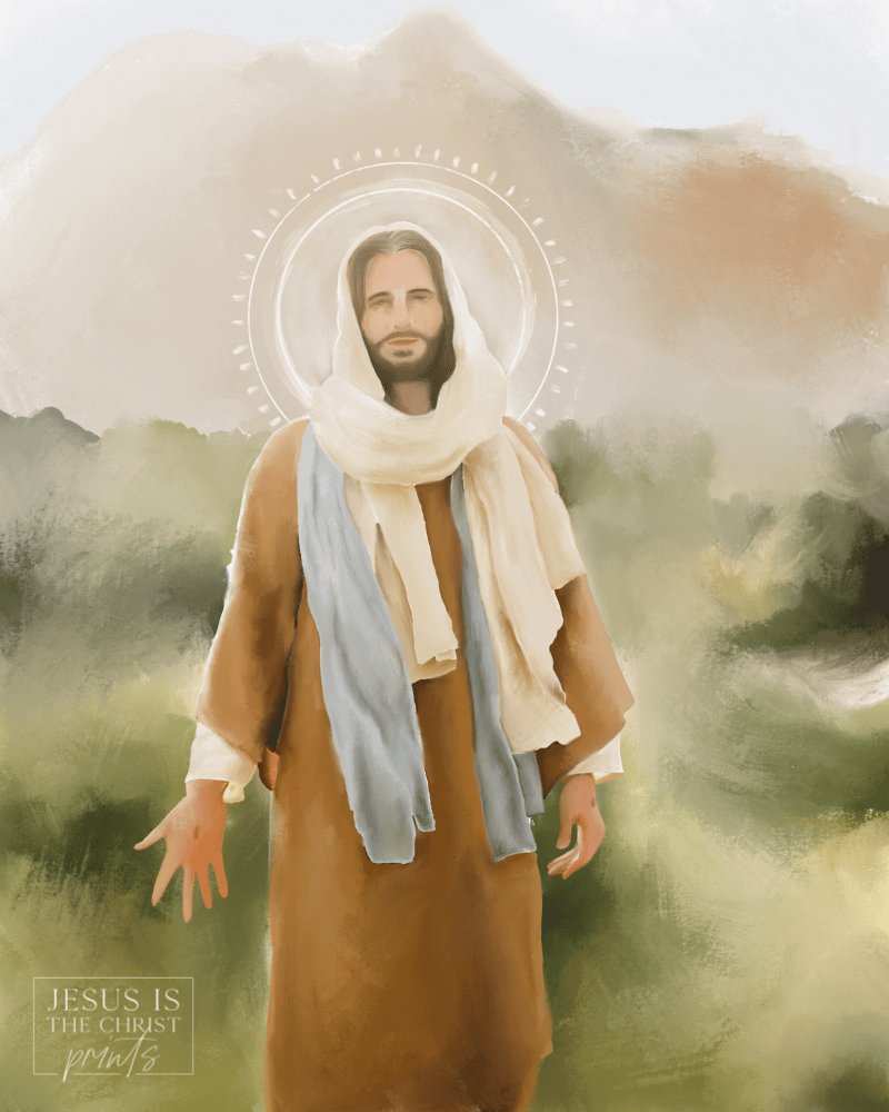 Open Arms - Jesus is the Christ Prints
