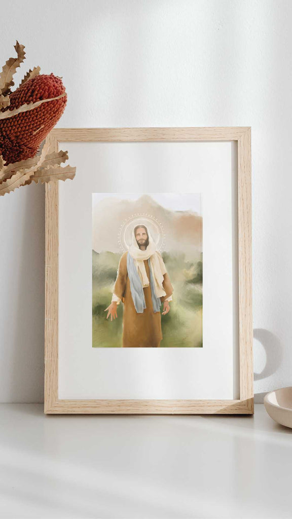 Open Arms - Jesus is the Christ Prints