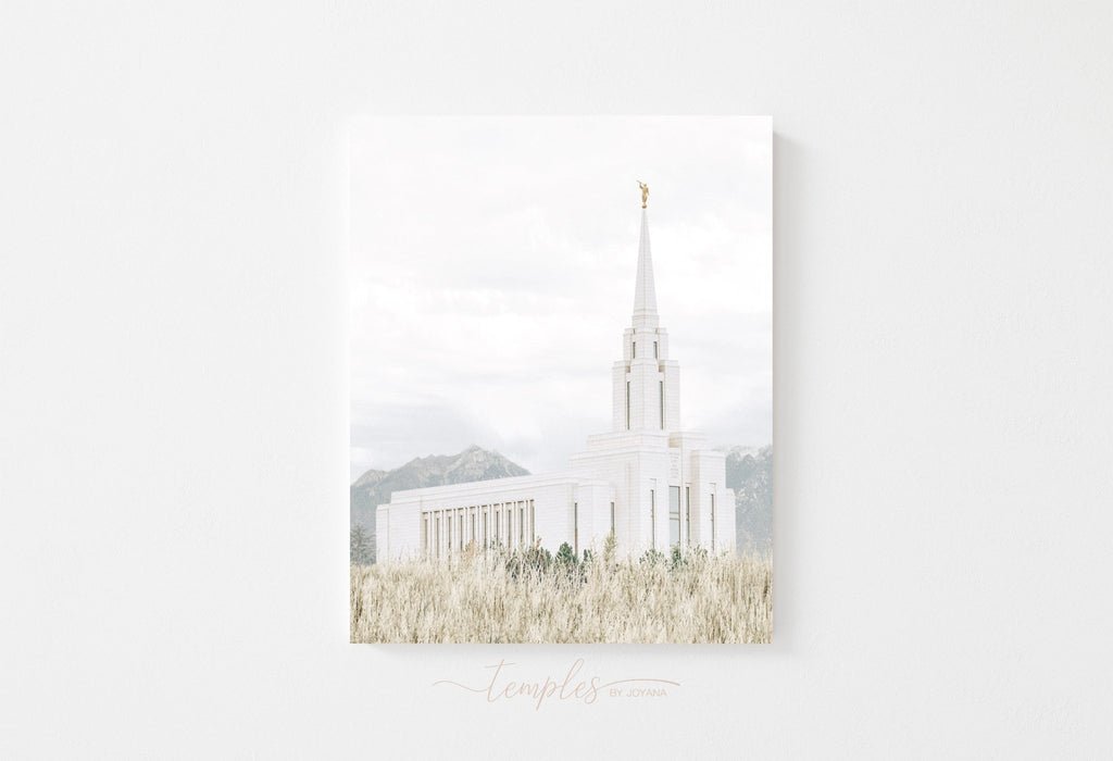 Oquirrh Mountain Temple - Jesus is the Christ Prints