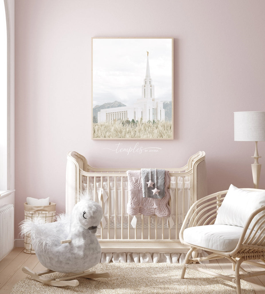 Oquirrh Mountain Temple - Jesus is the Christ Prints