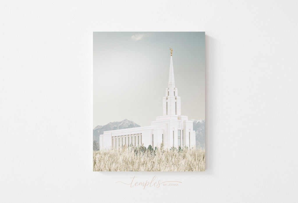 Oquirrh Mountain Temple - Jesus is the Christ Prints