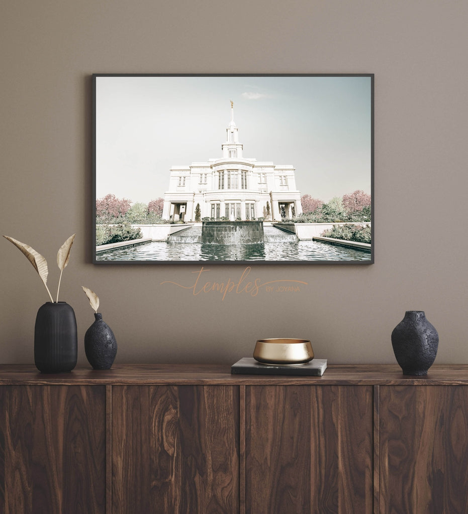 Payson Utah Temple - Jesus is the Christ Prints