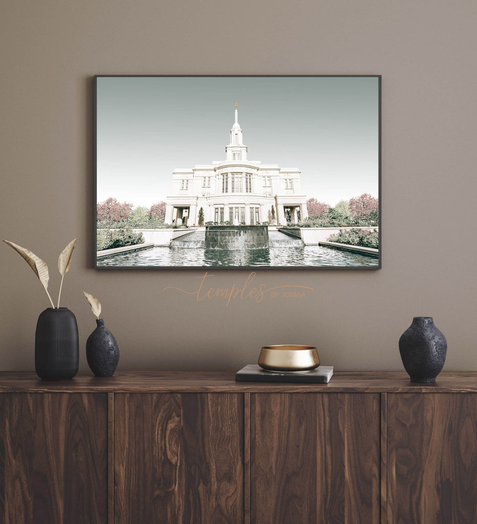 Payson Utah Temple - Jesus is the Christ Prints