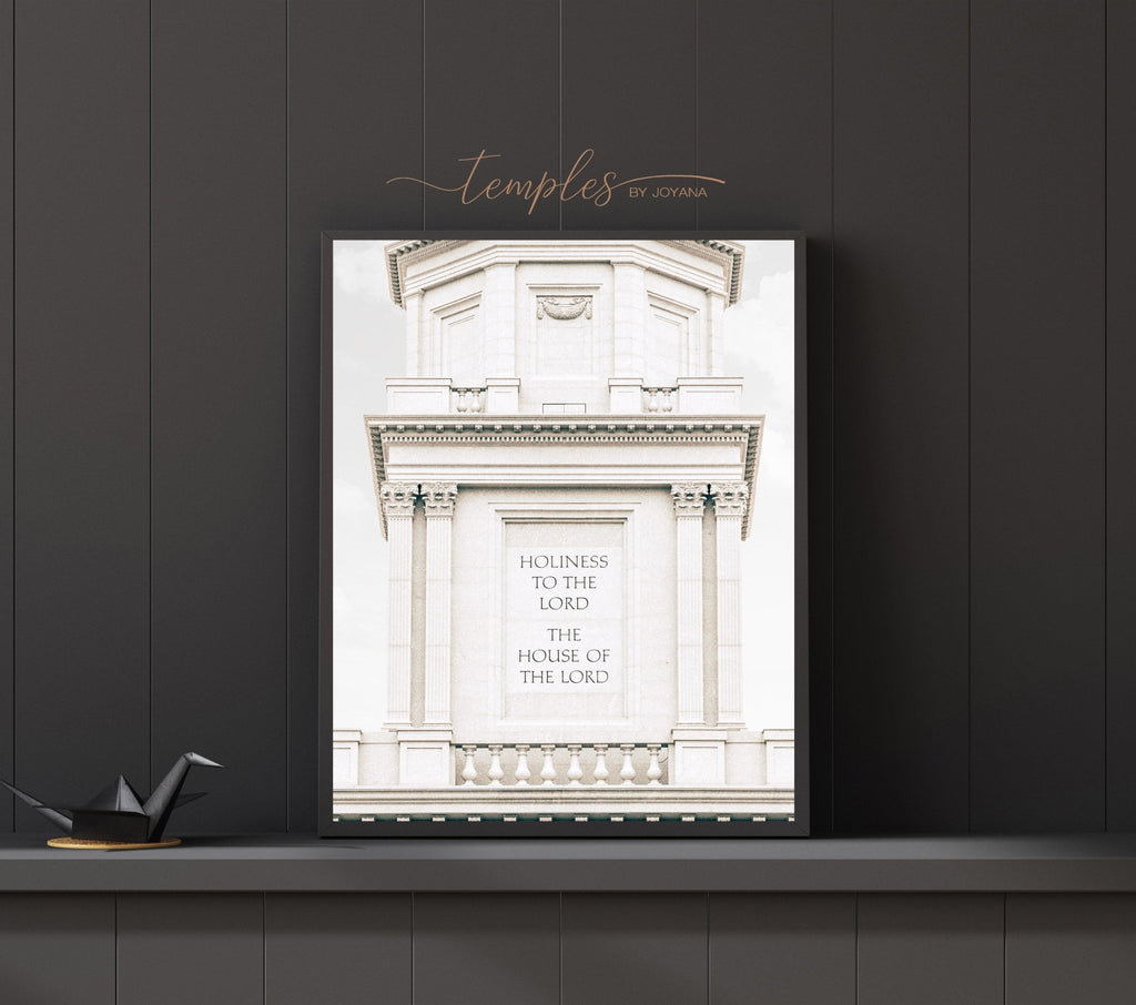 Philadelphia Temple Holiness to The Lord - Jesus is the Christ Prints