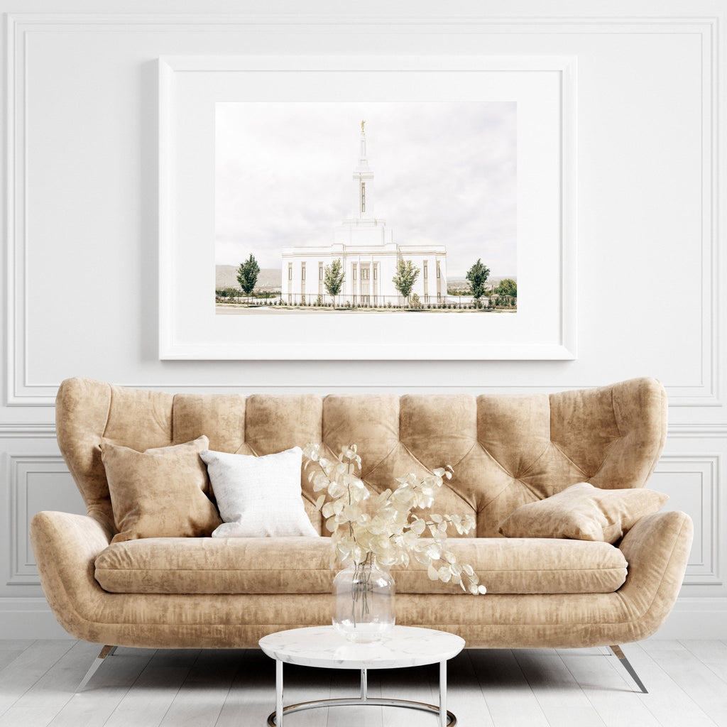 Pocatello Idaho Temple - Jesus is the Christ Prints