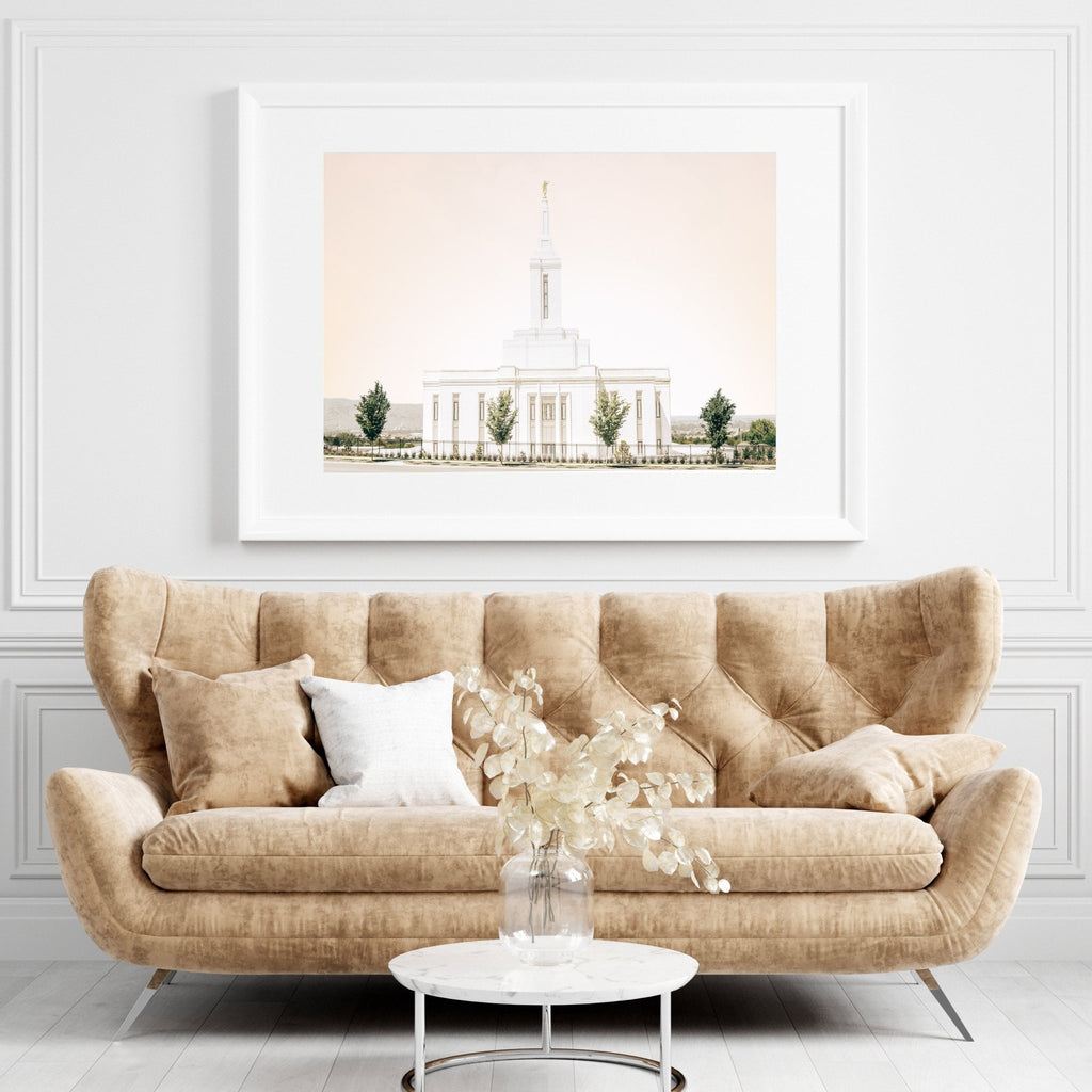 Pocatello Idaho Temple - Jesus is the Christ Prints
