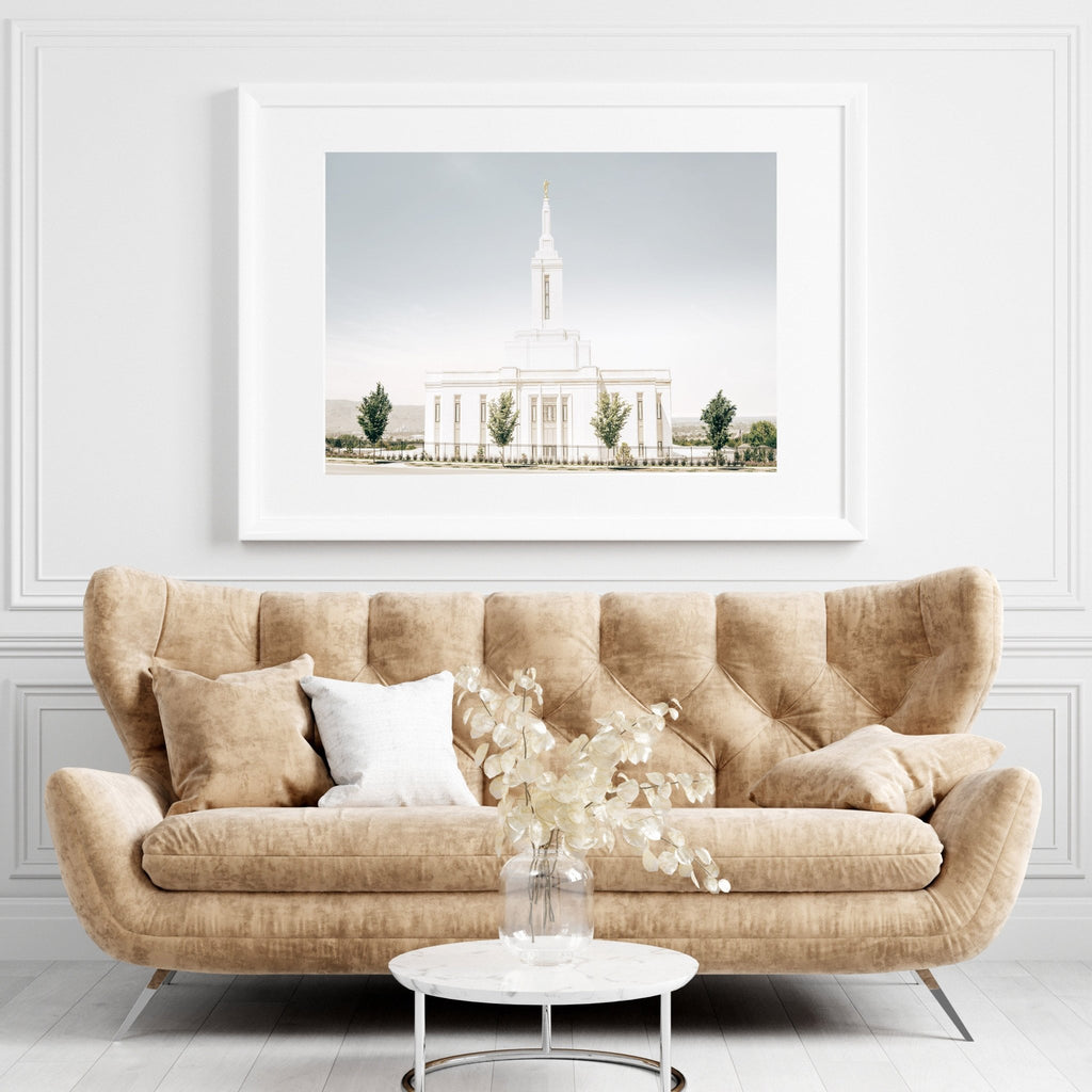 Pocatello Idaho Temple - Jesus is the Christ Prints