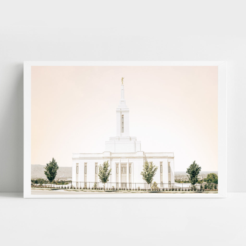 Pocatello Idaho Temple - Jesus is the Christ Prints