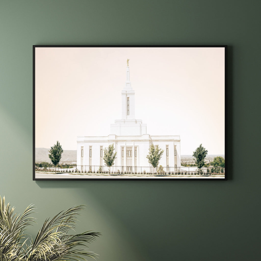 Pocatello Idaho Temple - Jesus is the Christ Prints