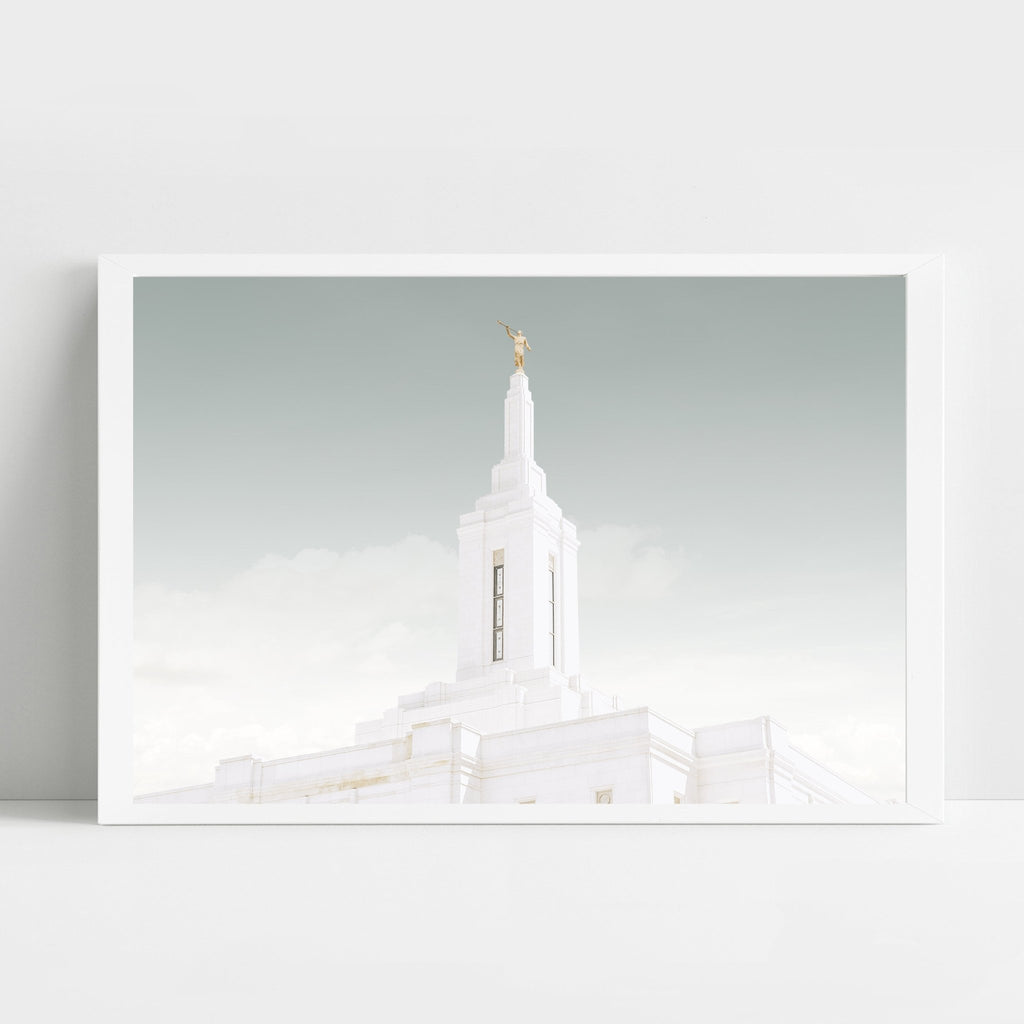 Pocatello Idaho Temple Sky - Jesus is the Christ Prints