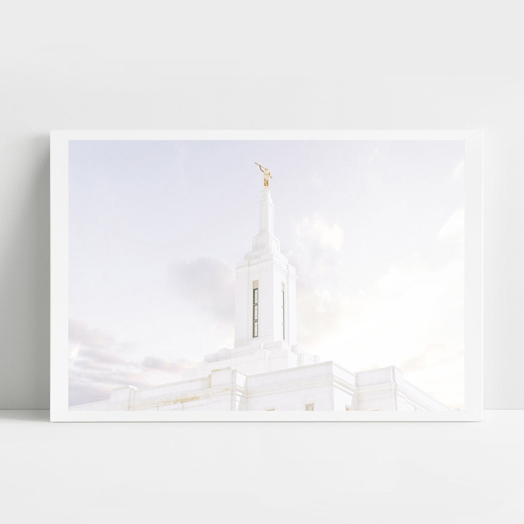 Pocatello Idaho Temple Sky - Jesus is the Christ Prints