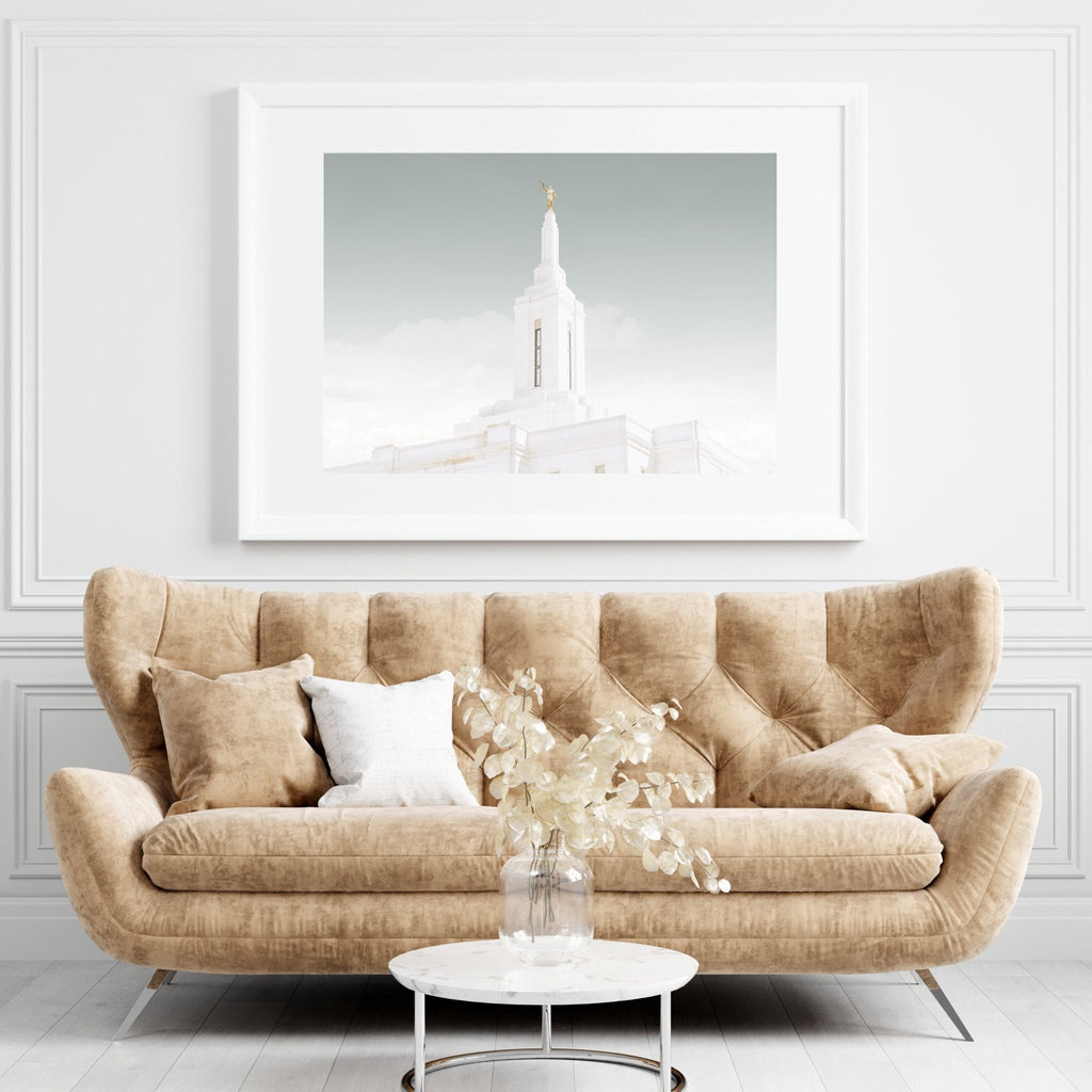 Pocatello Idaho Temple Sky - Jesus is the Christ Prints