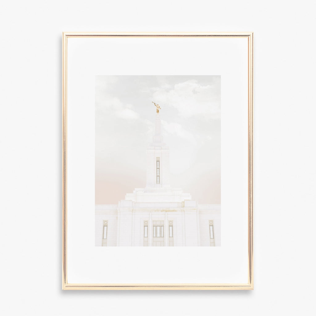 Pocatello Idaho Temple Spire - Jesus is the Christ Prints