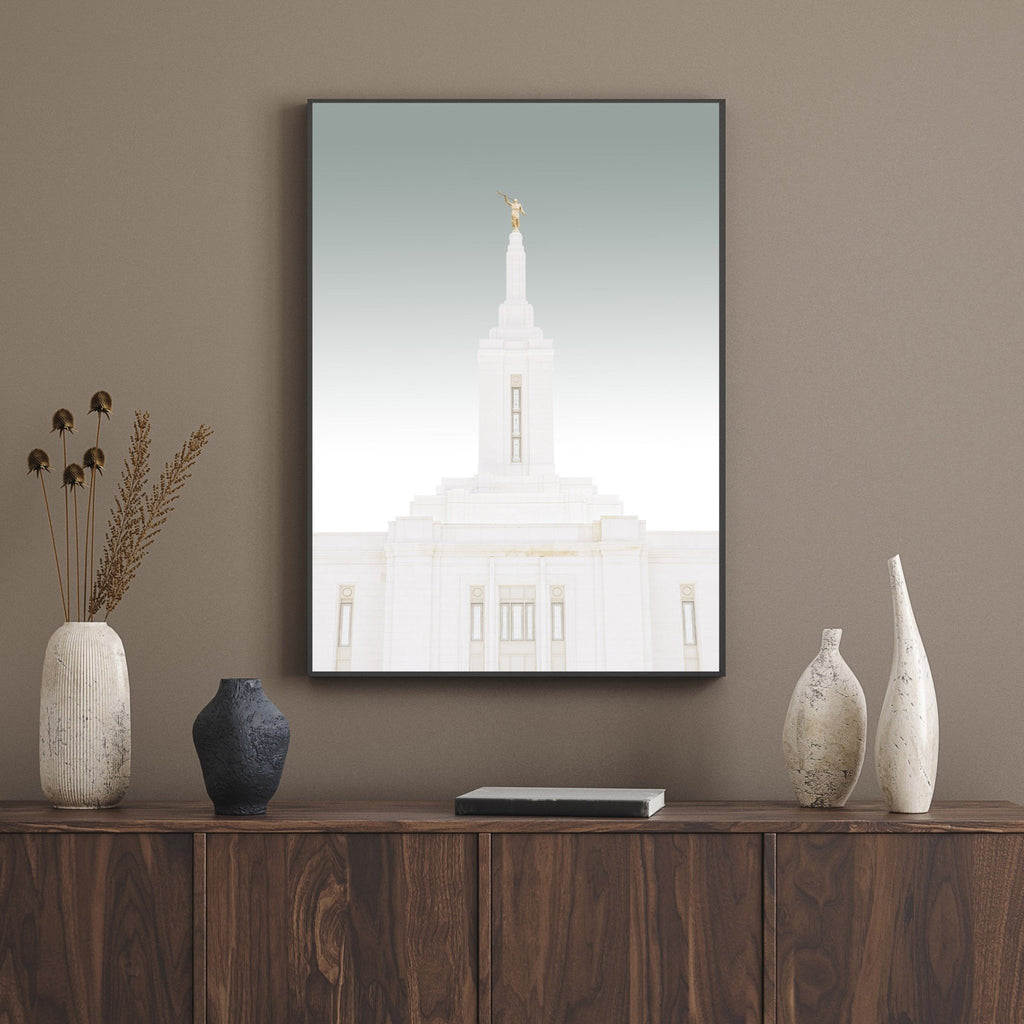 Pocatello Idaho Temple Spire - Jesus is the Christ Prints