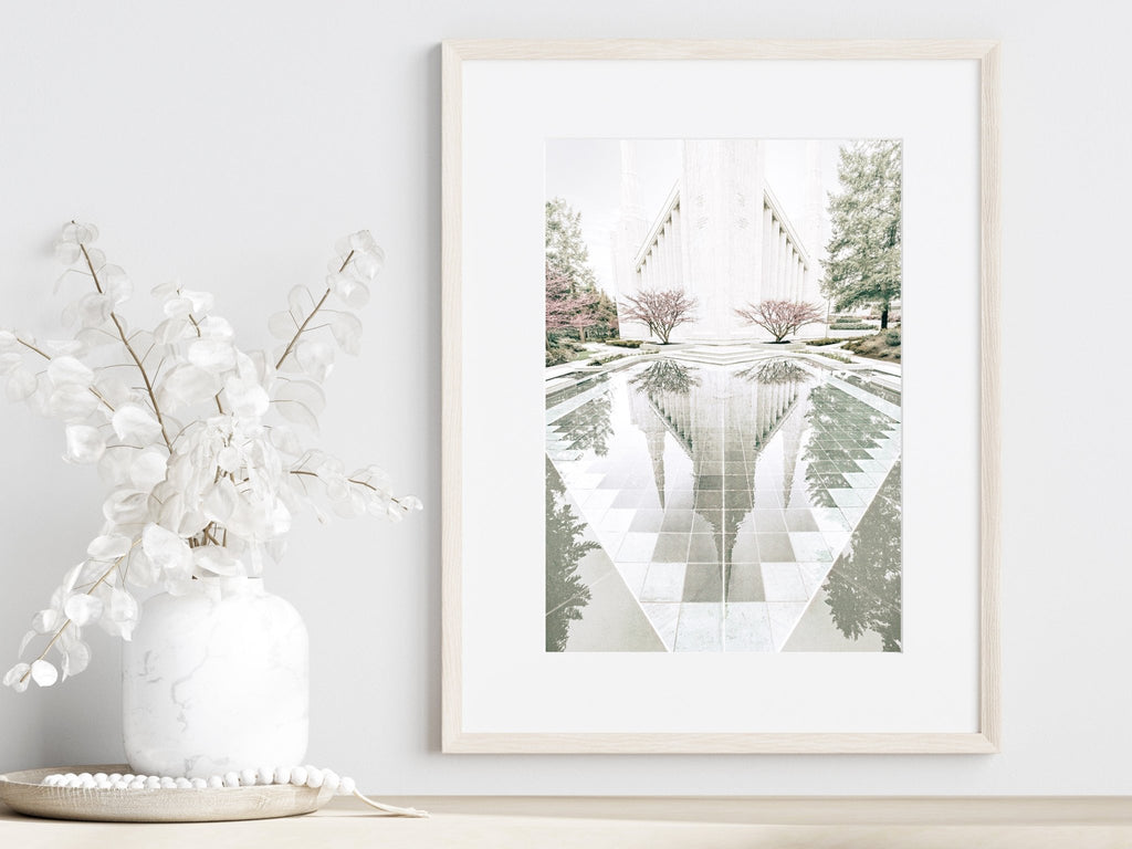 Portland Oregon Temple - Jesus is the Christ Prints
