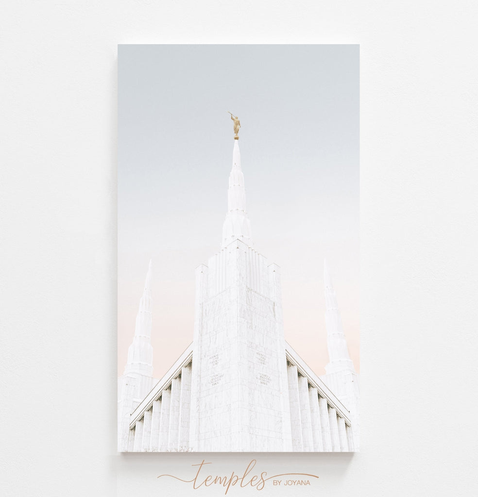 Portland Temple Spire - Jesus is the Christ Prints