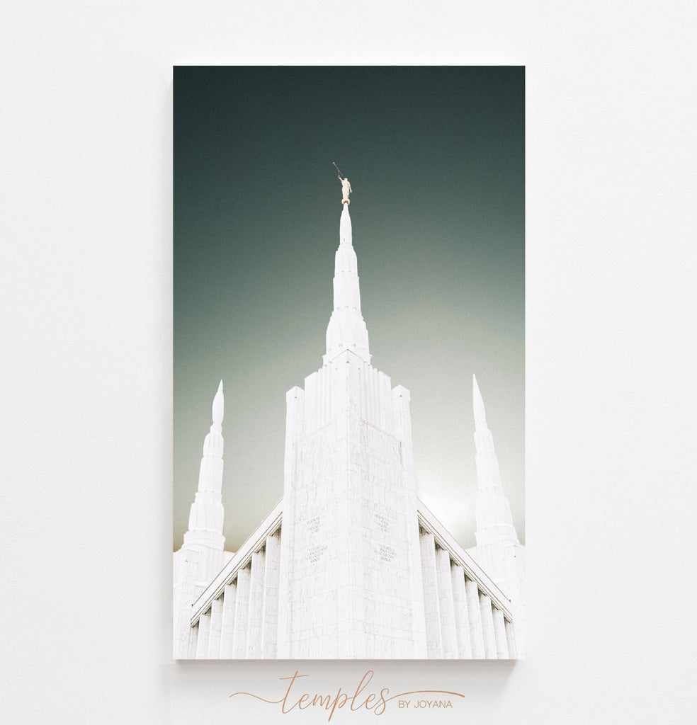 Portland Temple Spire - Jesus is the Christ Prints