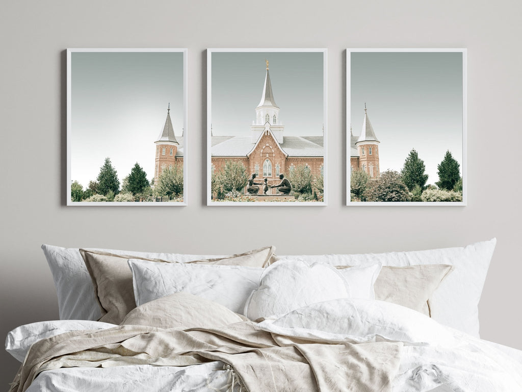 Provo City Center Temple Set - Jesus is the Christ Prints