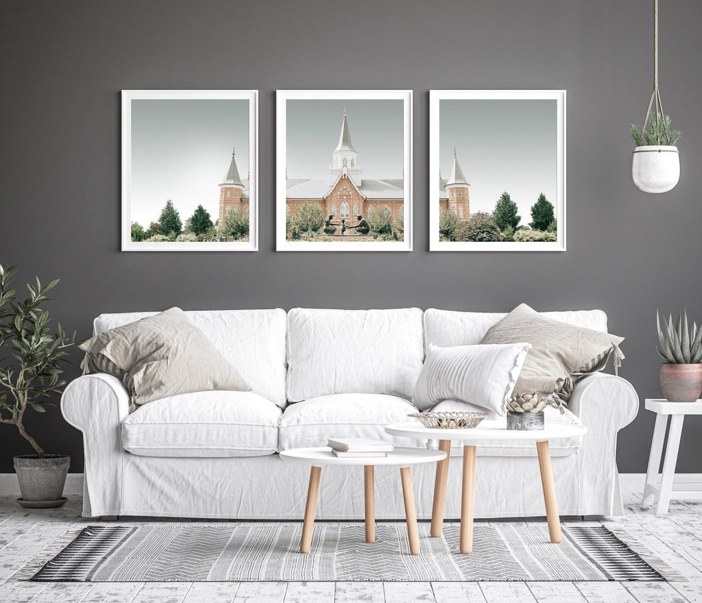 Provo City Center Temple Set - Jesus is the Christ Prints