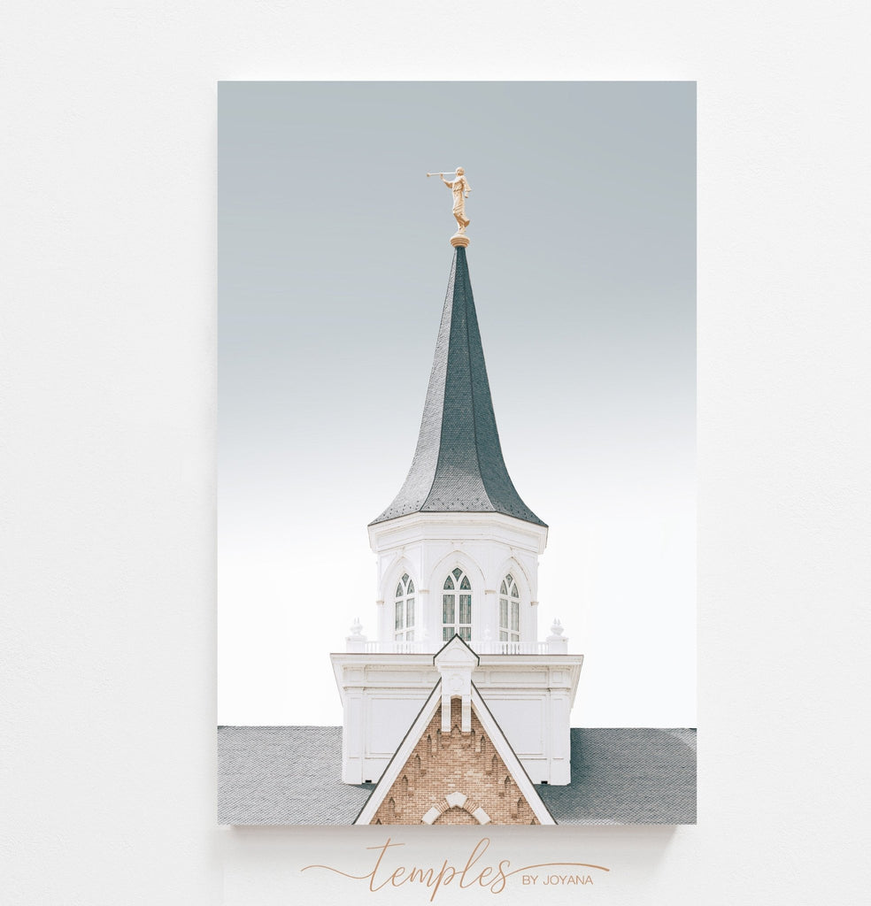 Provo City Center Temple Spire - Jesus is the Christ Prints
