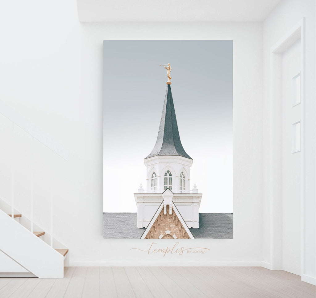 Provo City Center Temple Spire - Jesus is the Christ Prints