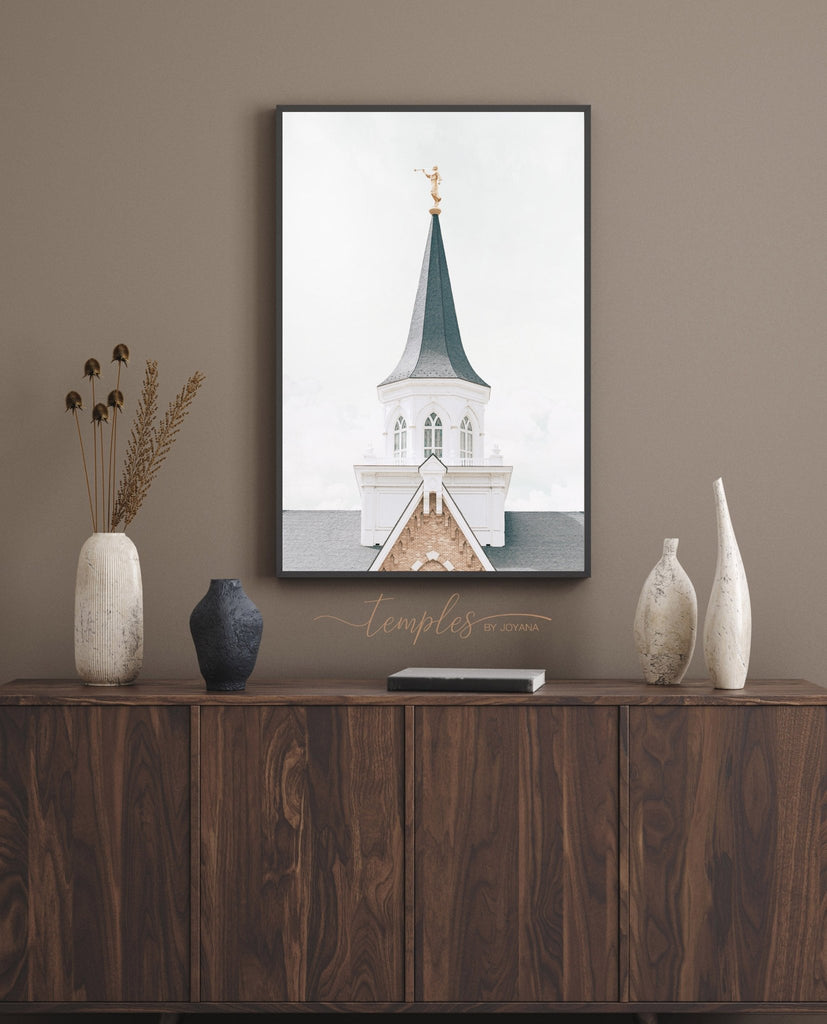 Provo City Center Temple Spire - Jesus is the Christ Prints
