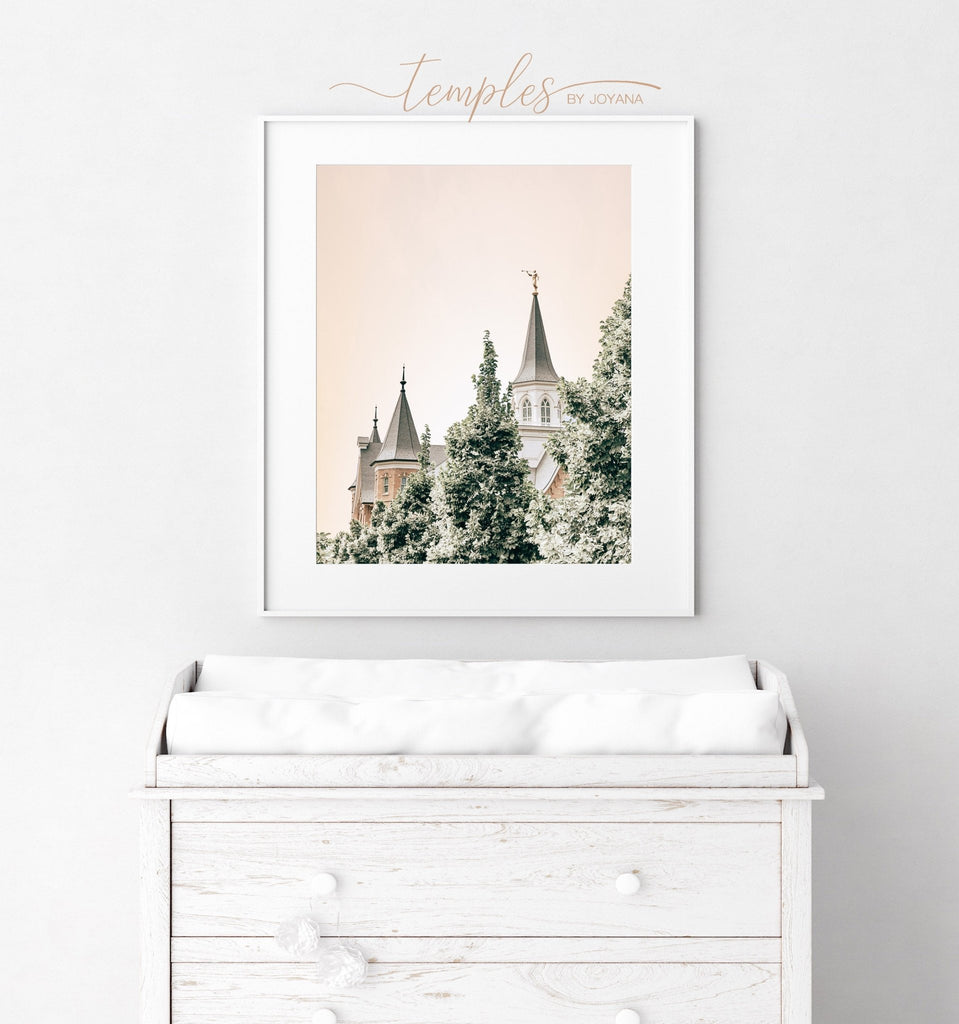 Provo City Center Temple Trees - Jesus is the Christ Prints