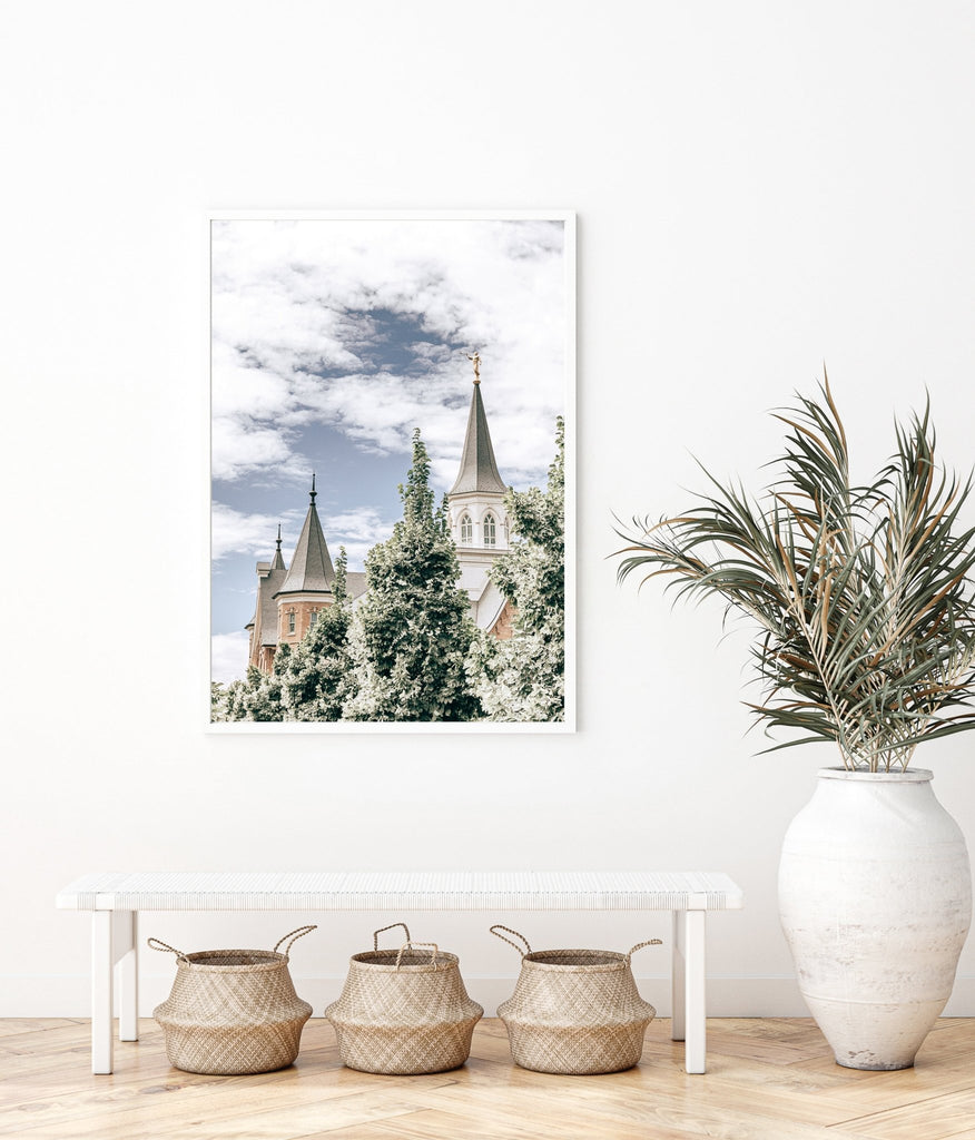 Provo City Center Temple Trees - Jesus is the Christ Prints