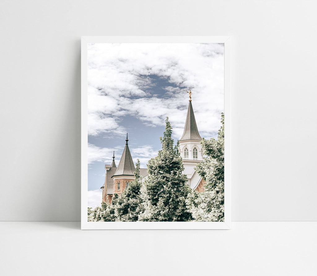 Provo City Center Temple Trees - Jesus is the Christ Prints