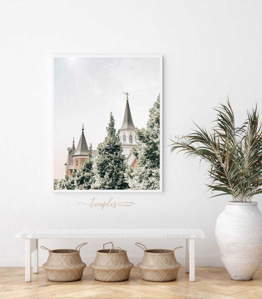 Provo City Center Temple Trees - Jesus is the Christ Prints