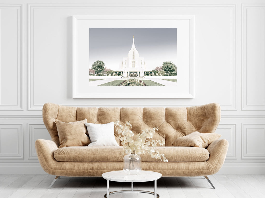Rexburg Idaho Temple - Jesus is the Christ Prints