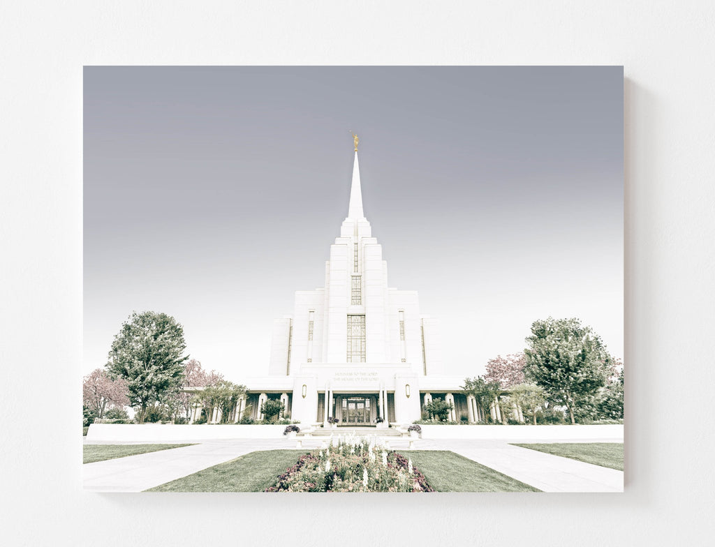 Rexburg Idaho Temple - Jesus is the Christ Prints