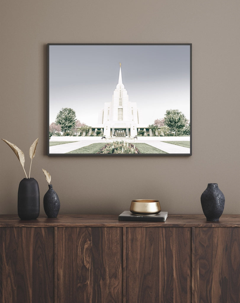 Rexburg Idaho Temple - Jesus is the Christ Prints