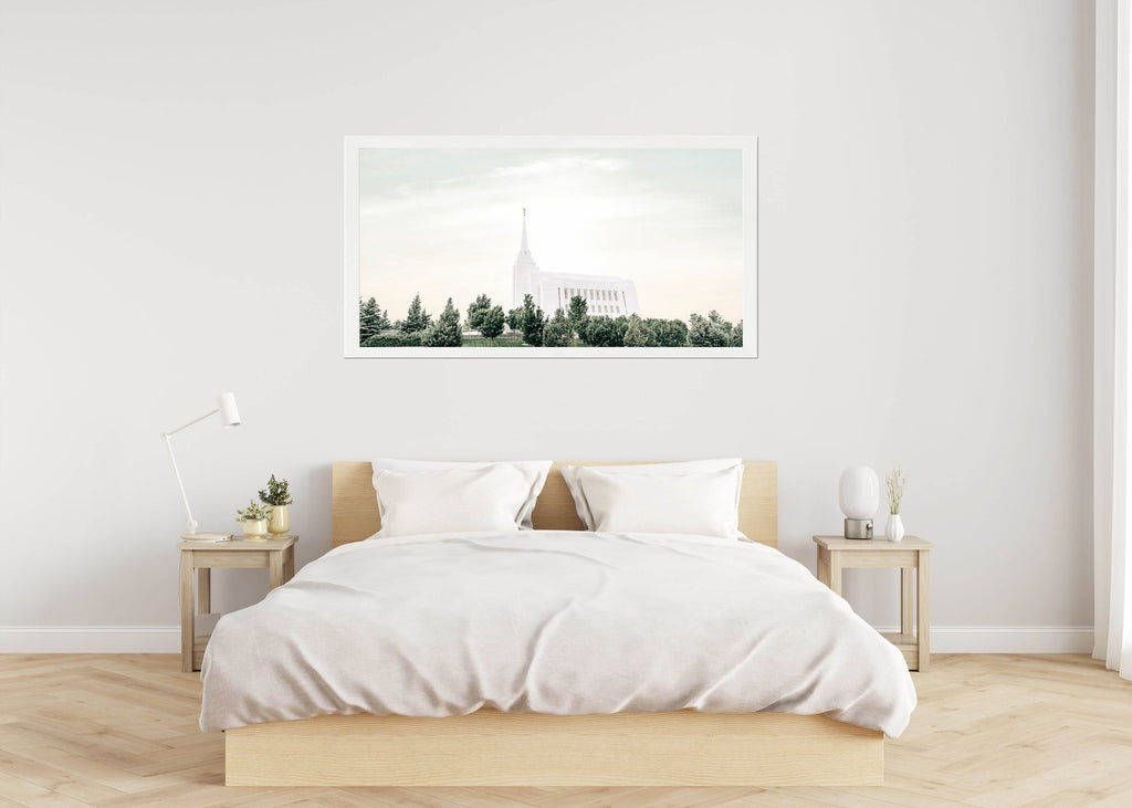 Rexburg Idaho Temple Side - Jesus is the Christ Prints