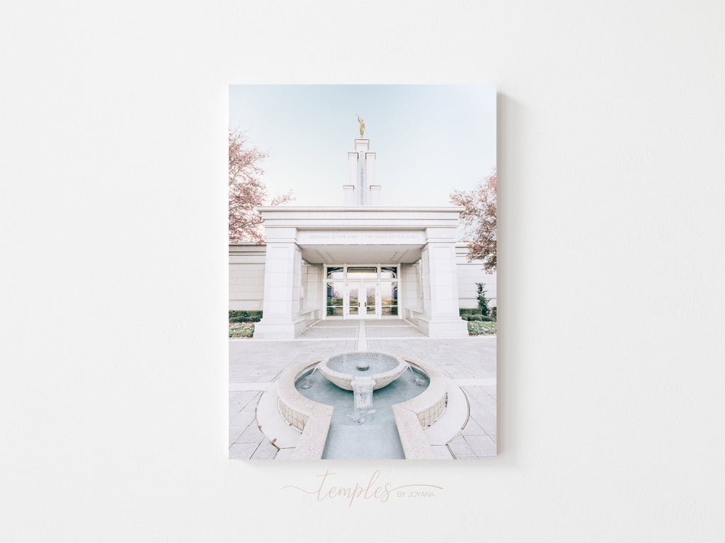 San Antonio Temple Fountain - Jesus is the Christ Prints