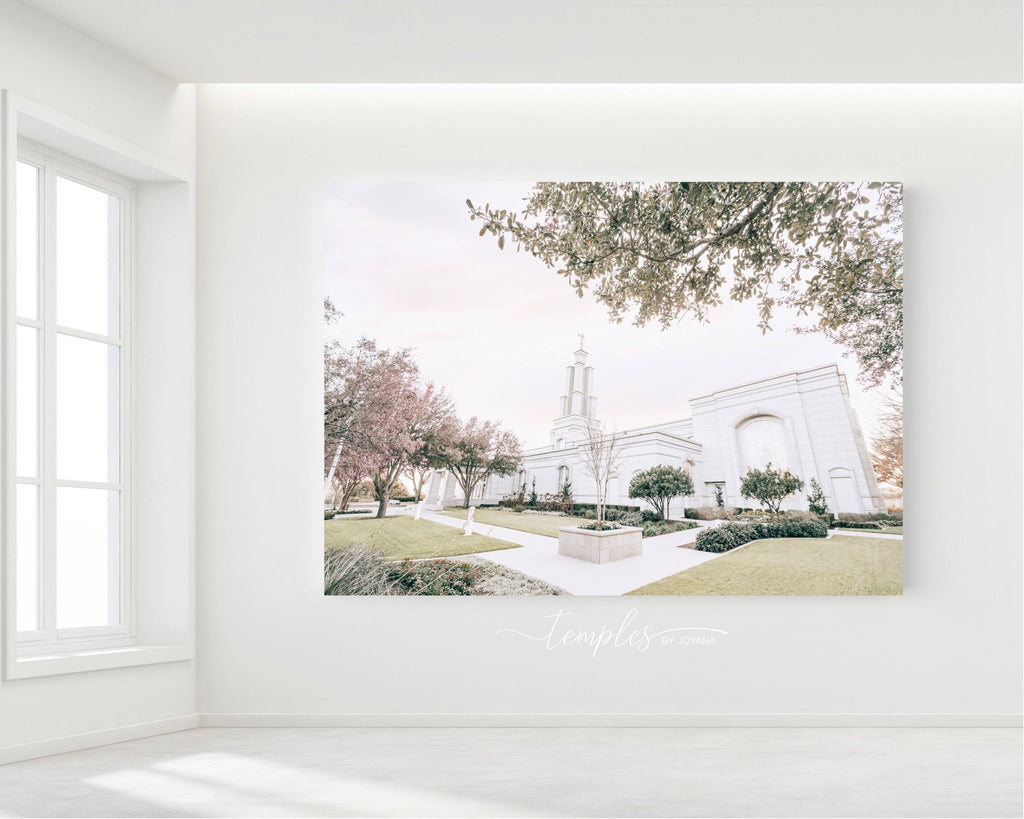 San Antonio Temple Landscape - Jesus is the Christ Prints