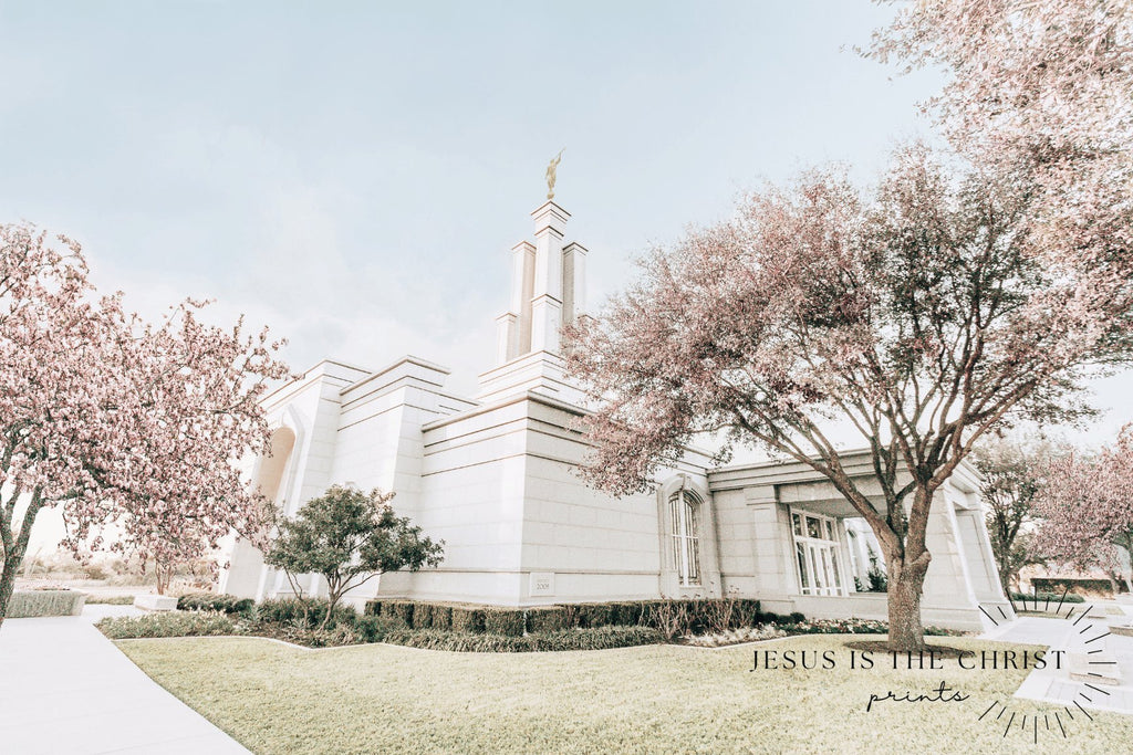 San Antonio Temple Side - Jesus is the Christ Prints