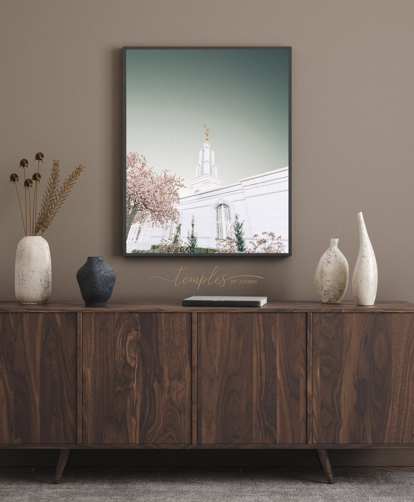 San Antonio Texas Temple Side - Jesus is the Christ Prints