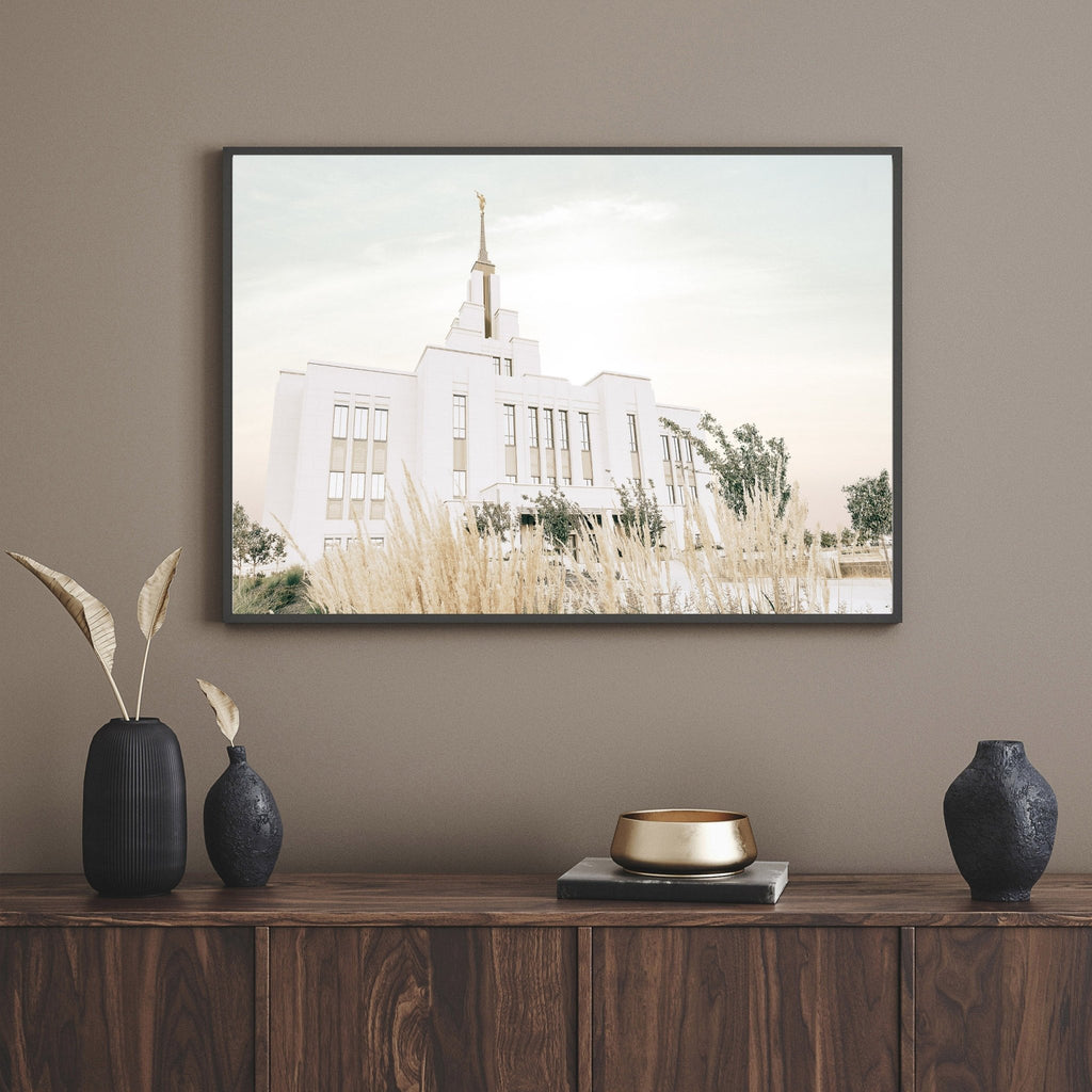 Saratoga Springs Utah Temple - Jesus is the Christ Prints