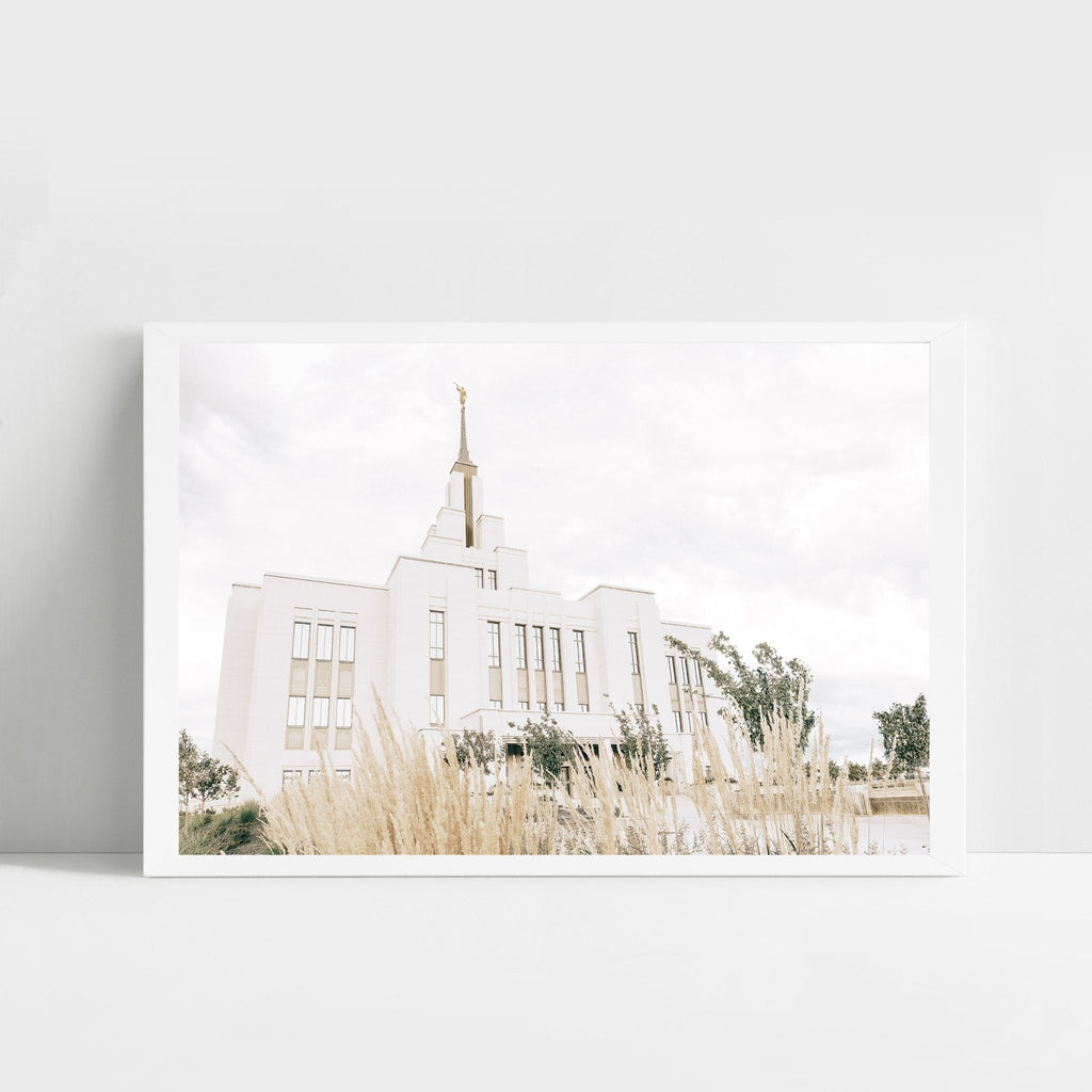 Saratoga Springs Utah Temple - Jesus is the Christ Prints