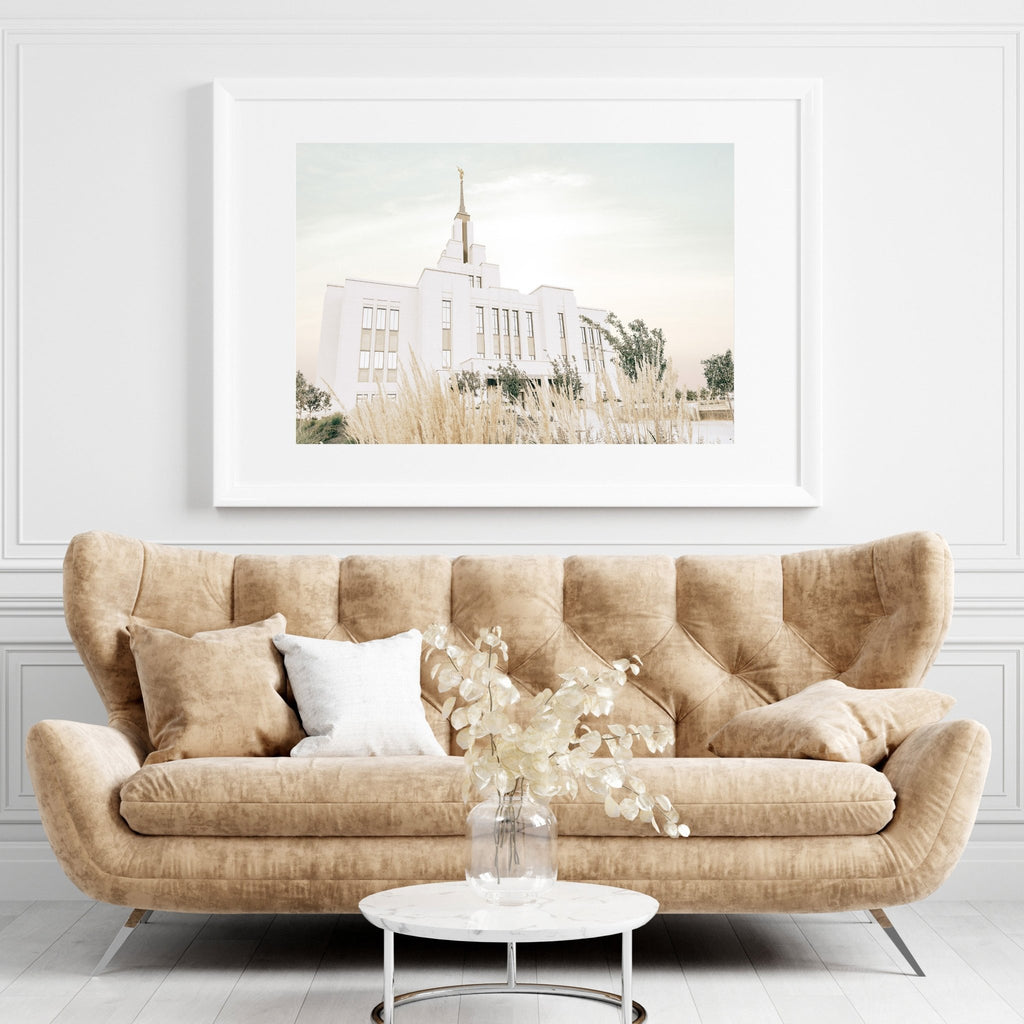Saratoga Springs Utah Temple - Jesus is the Christ Prints