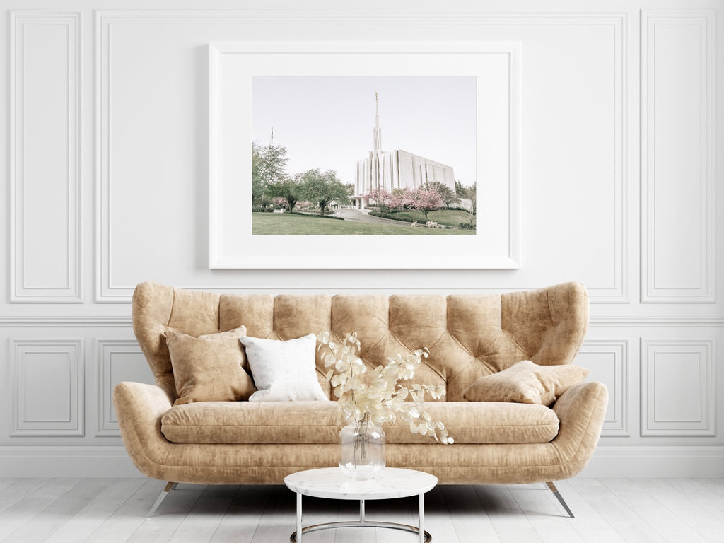 Seattle Temple - Jesus is the Christ Prints